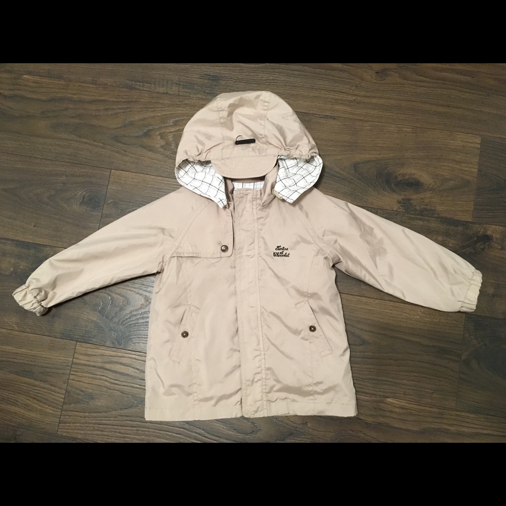Tartine Et Chocolat tan jacket Sz 2